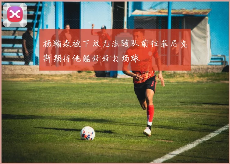 杨瀚森被下放无法随队前往菲尼克斯期待他能好好打场球